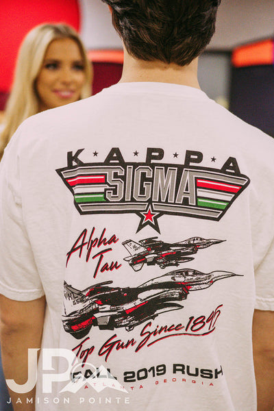 Kappa Sigma Fall Rush Jet Custom Fraternity Shirt | Jamison Pointe