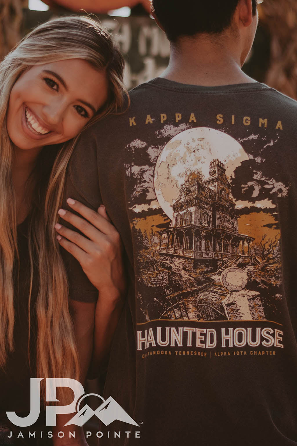 Kappa Sigma Halloween Haunted House Tee