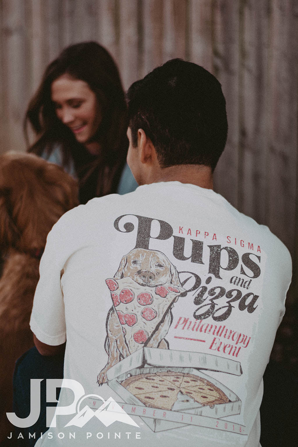 Kappa Sigma Philanthropy Pups &amp; Pizza Tee