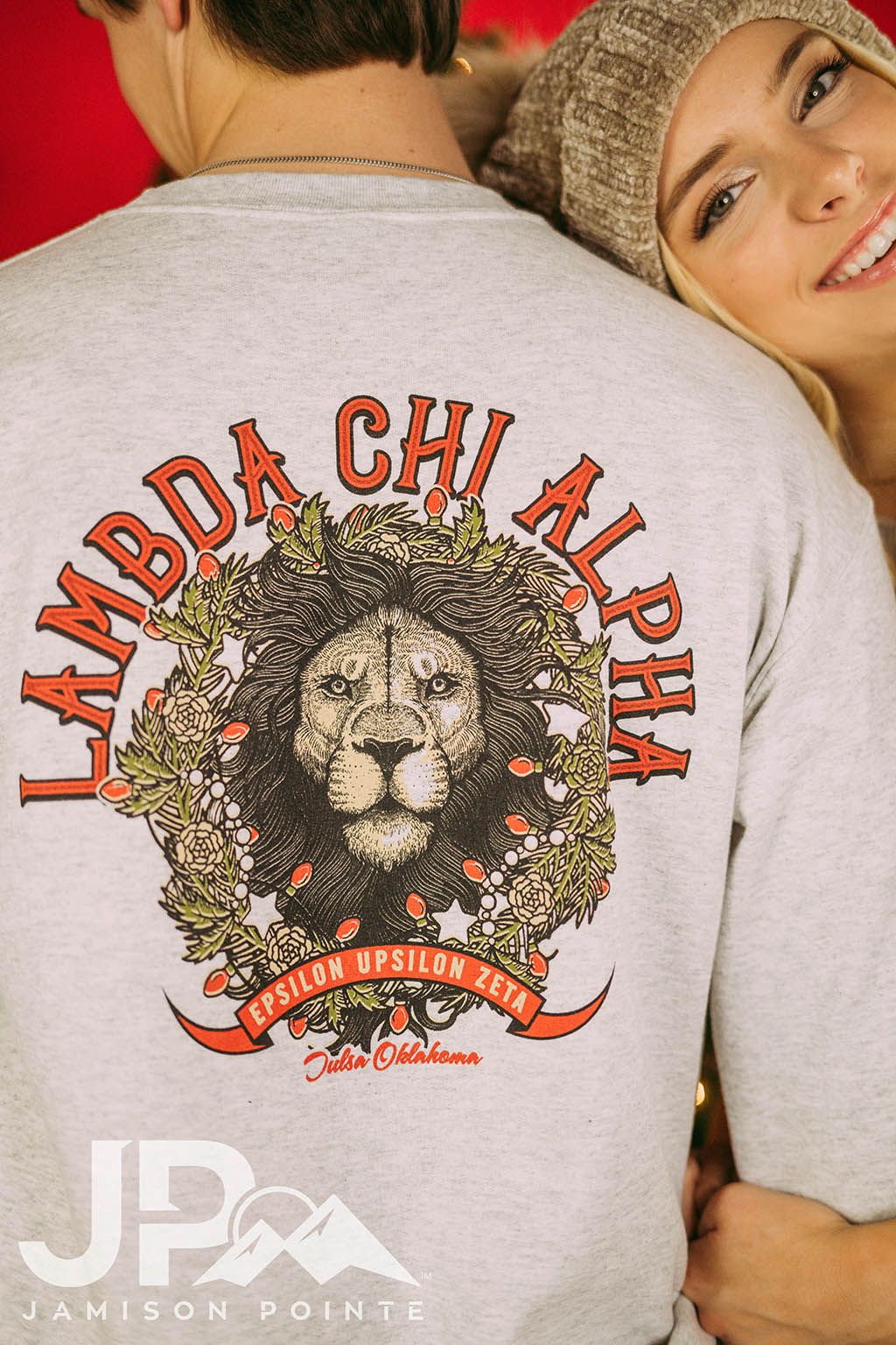 Lambda Chi Alpha Lion Christmas Sweatshirt