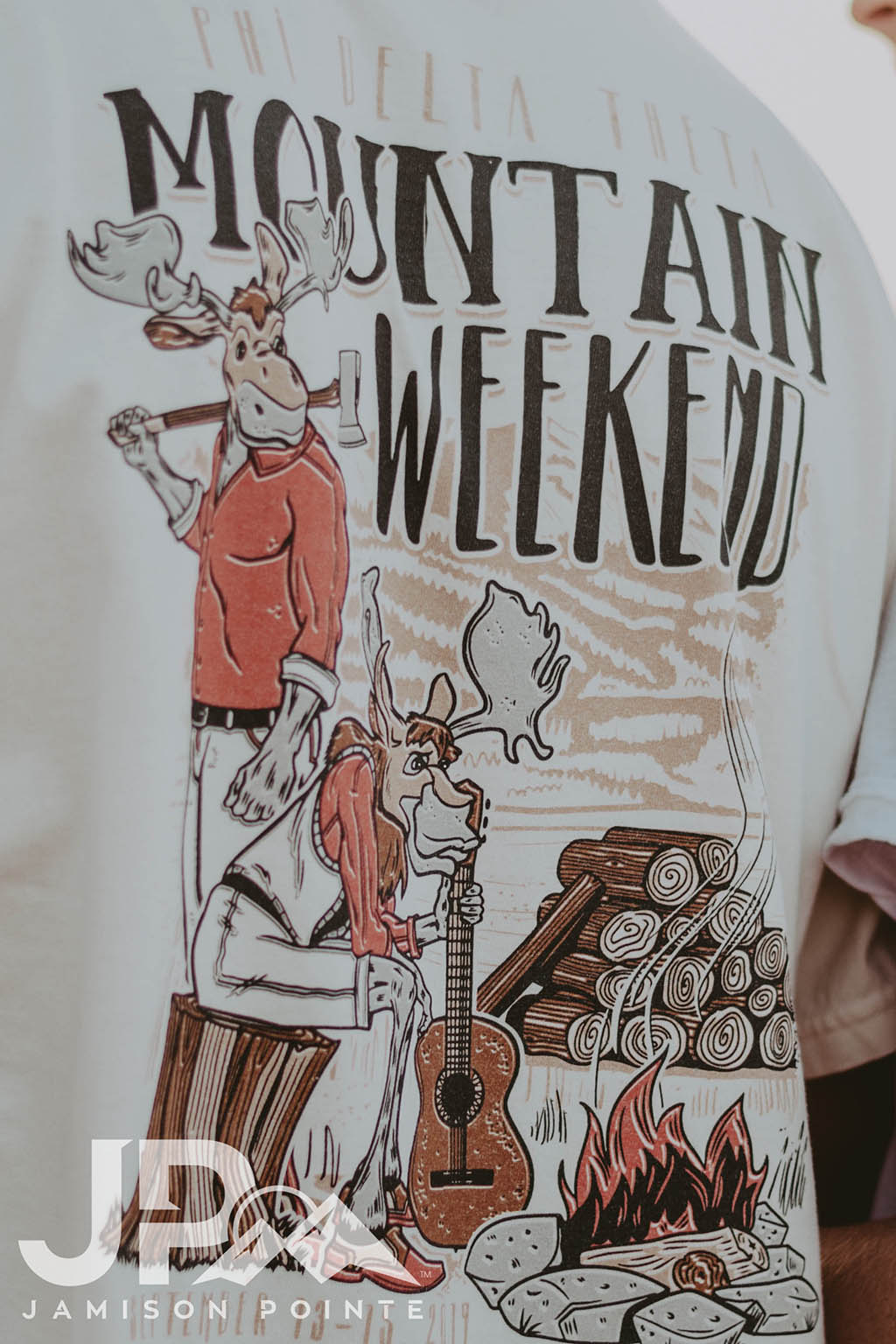 Phi Delta Theta Mountain Weekend Moose Tee