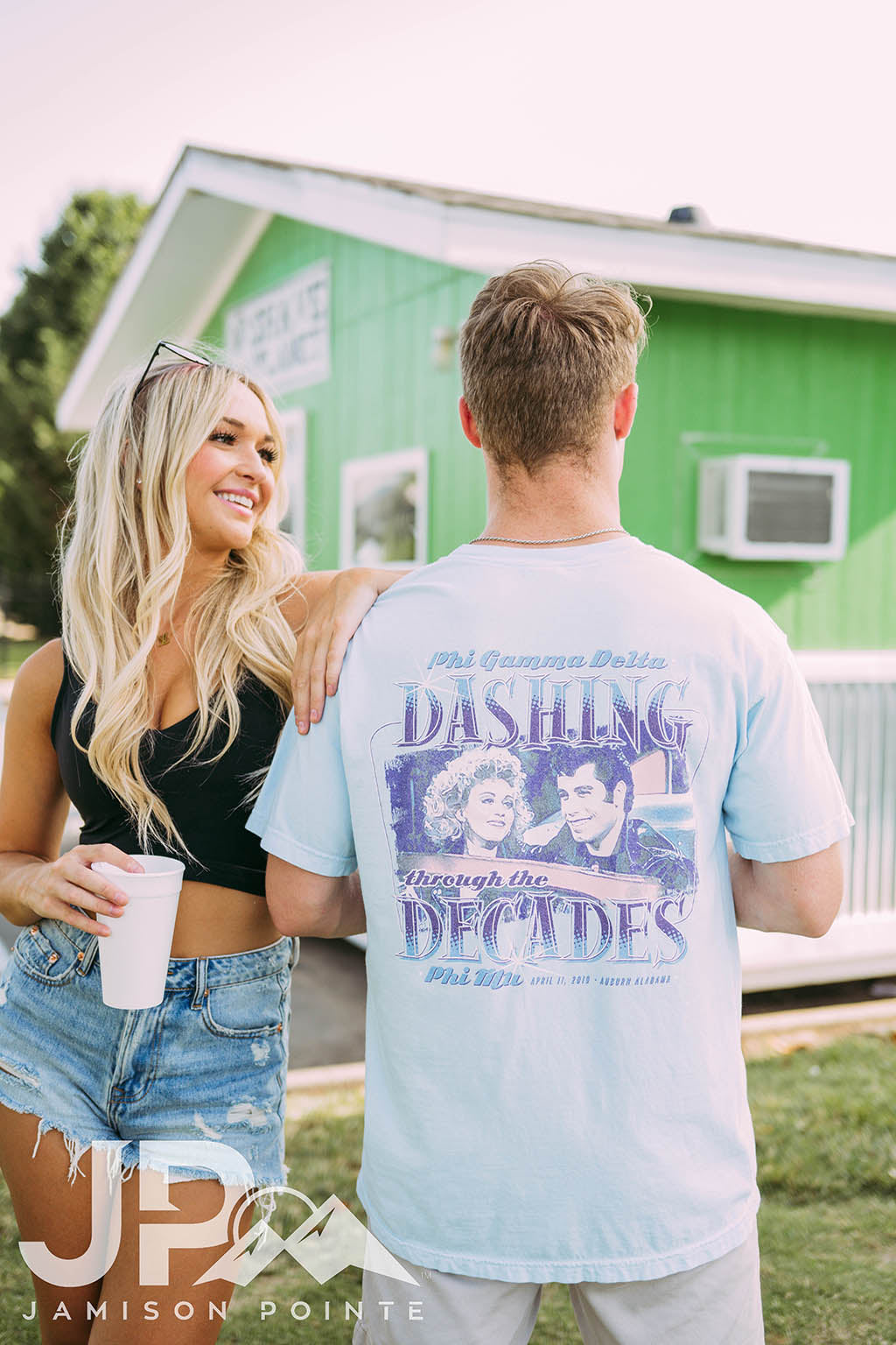 Phi Gamma Delta Social Dashing Through The Decades Tee