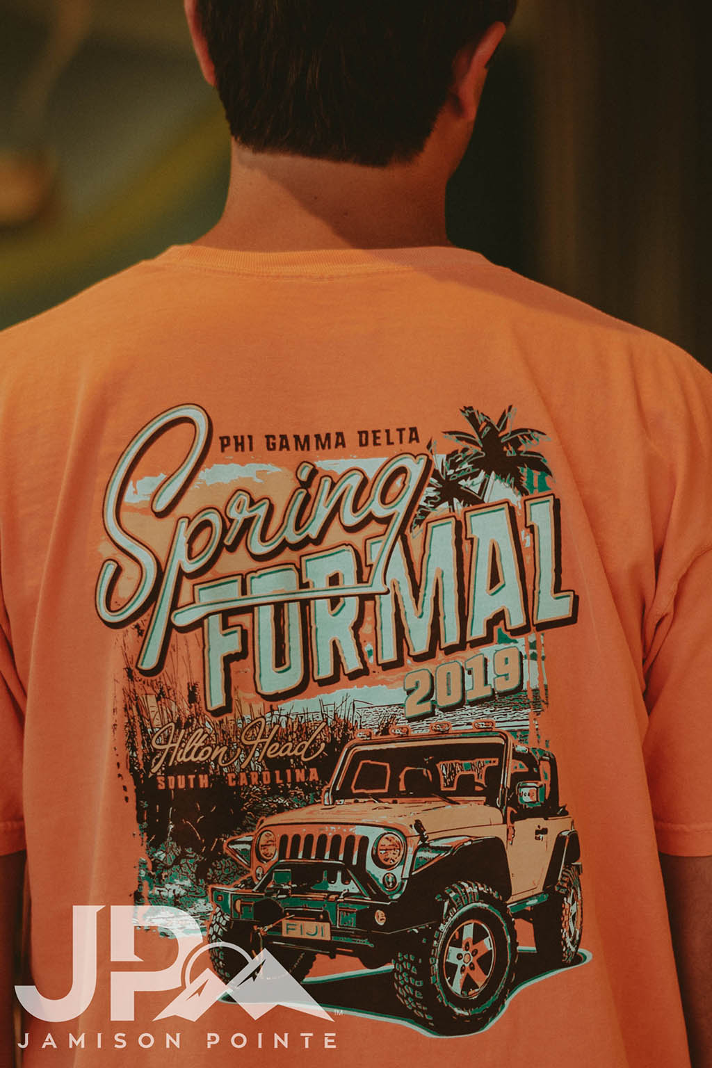 Phi Gamma Delta Spring Formal Jeep Tee