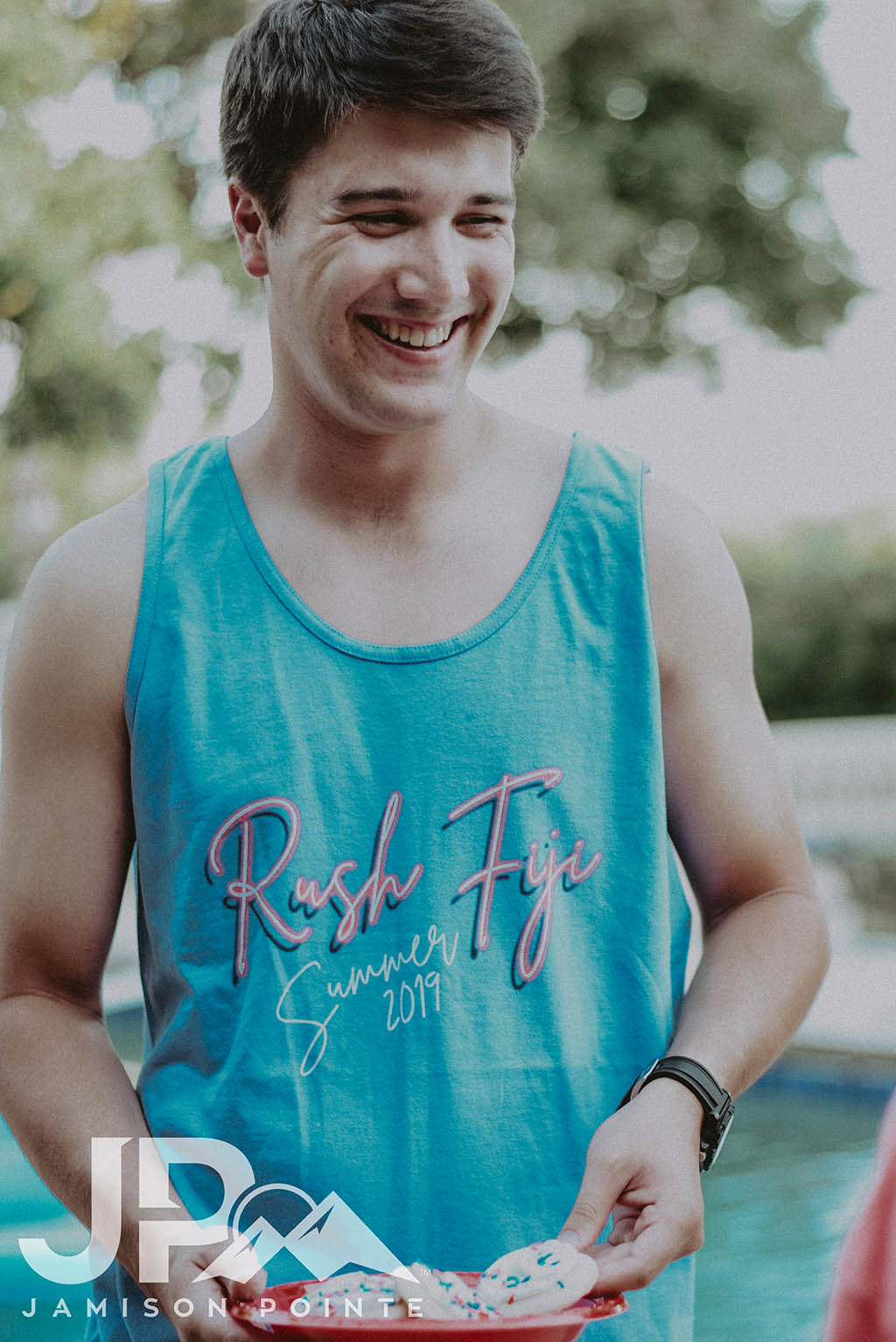 Phi Gamma Delta Summer Rush Neon Tank