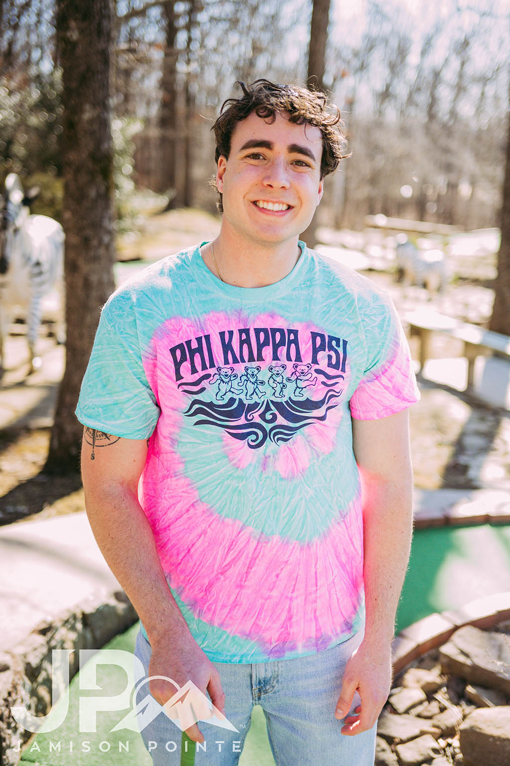 Phi Kappa Psi PR Psychedelic Tie Dye Tee