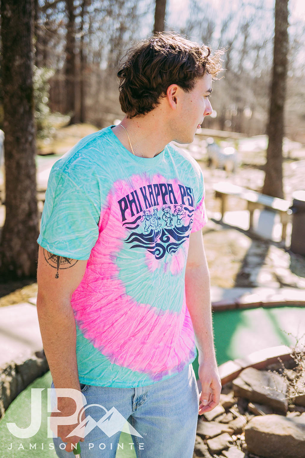 Phi Kappa Psi PR Psychedelic Tie Dye Tee