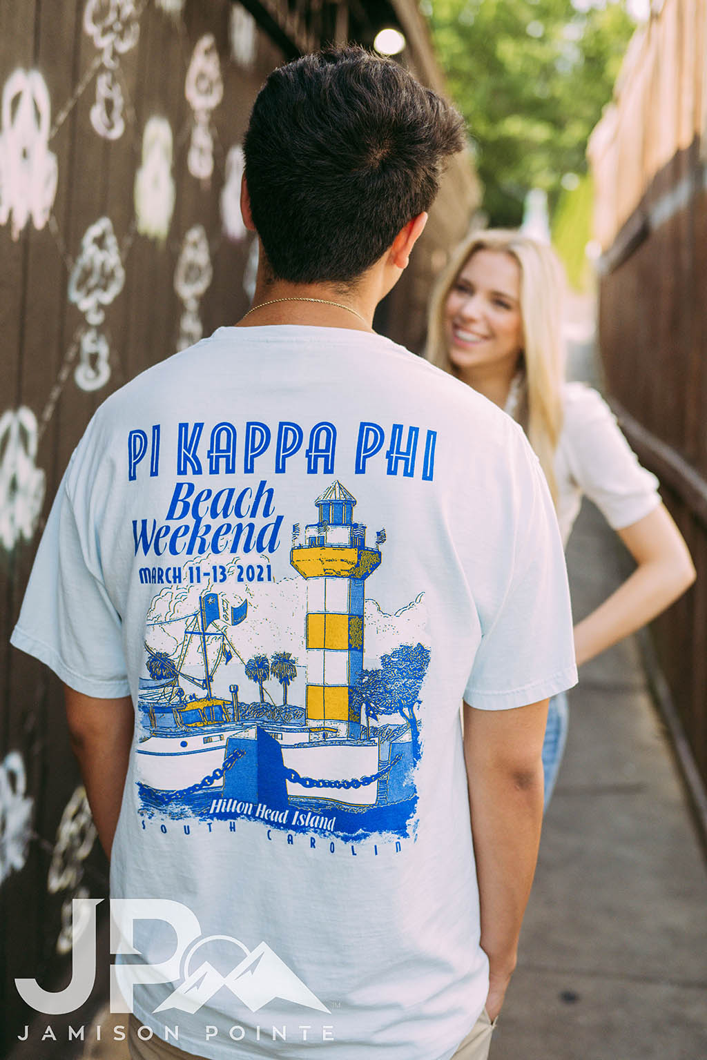 Pi Kappa Phi Beach Weekend Lighthouse Tee