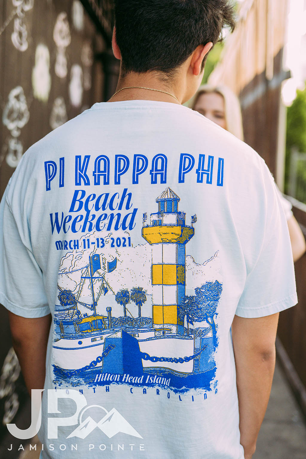 Pi Kappa Phi Beach Weekend Lighthouse Tee