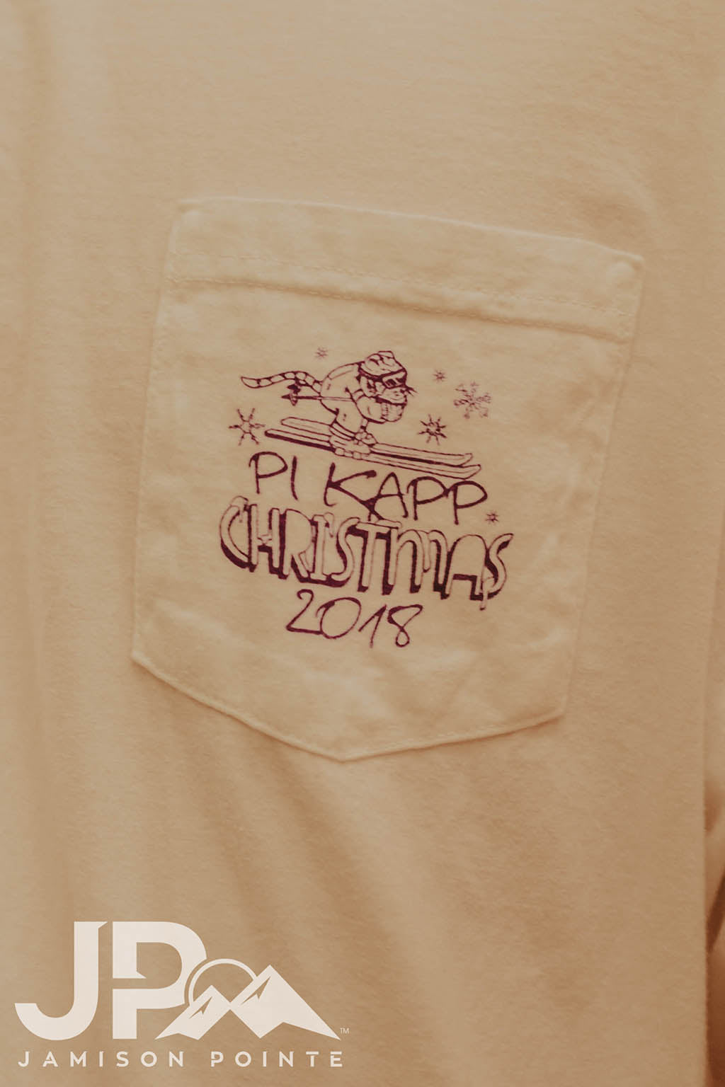 Pi Kappa Phi Christmas Snow Globe Tee