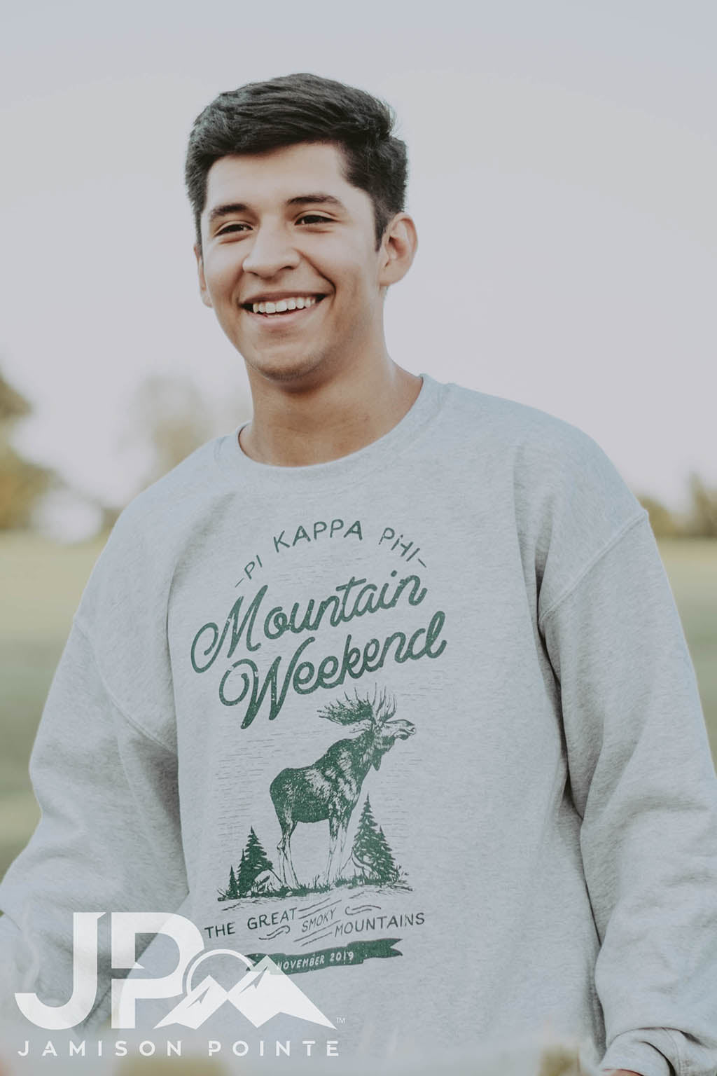 Pi Kappa Phi Mountain Weekend Moose Sweatshirt