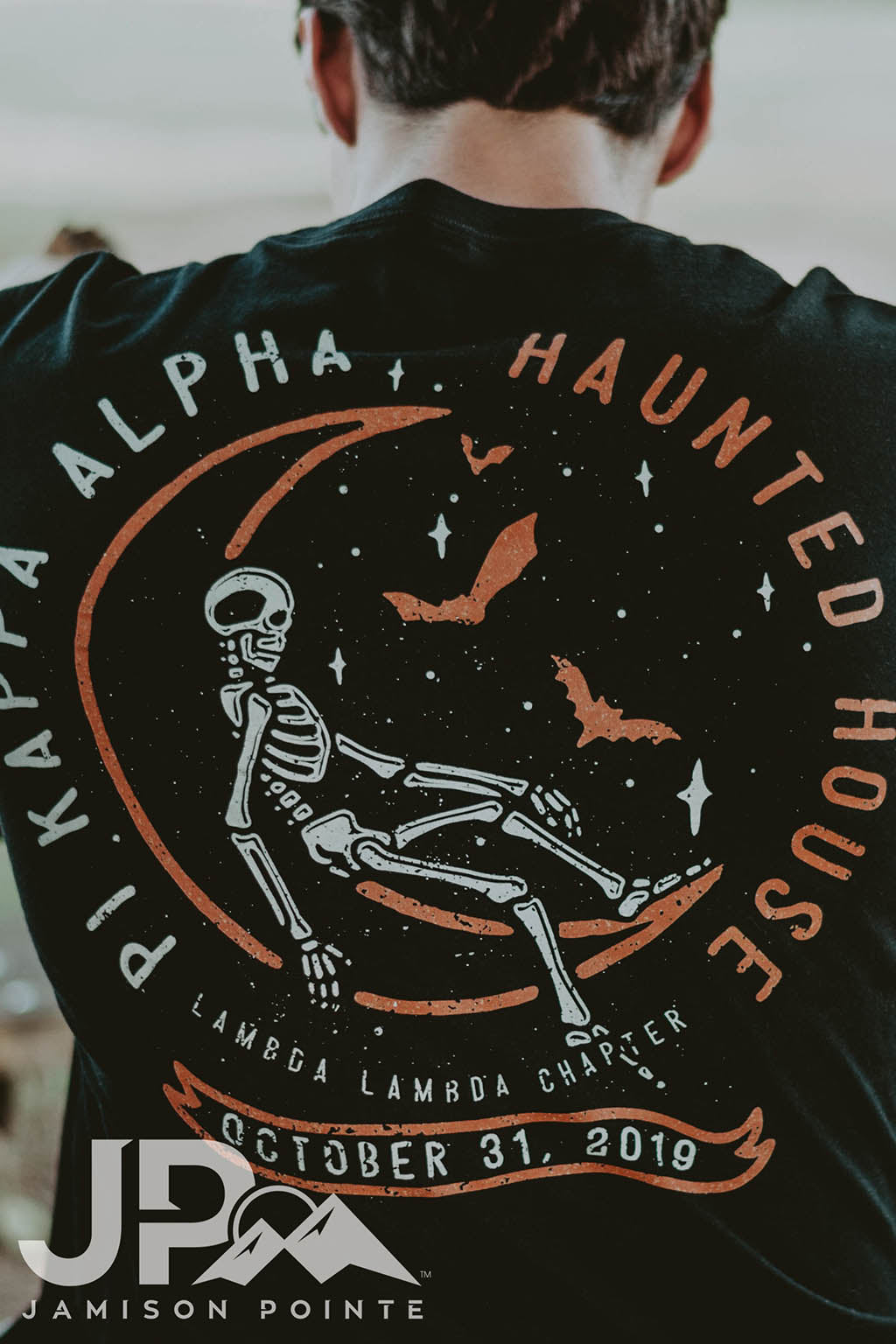 Pi Kappa Alpha Halloween Haunted House Tee