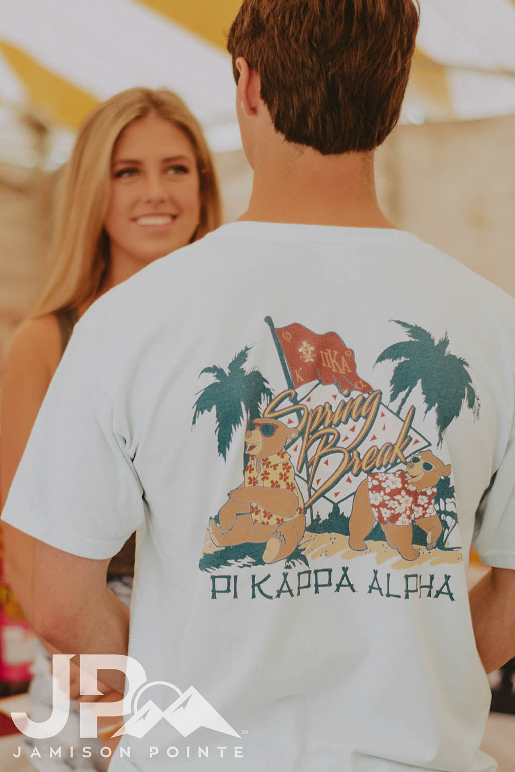 Pi Kappa Alpha Spring Break Beach Bear Tee