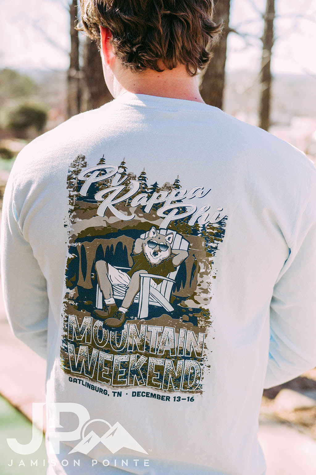 Pi Kappa Phi Mountain Weekend Wolf Tee