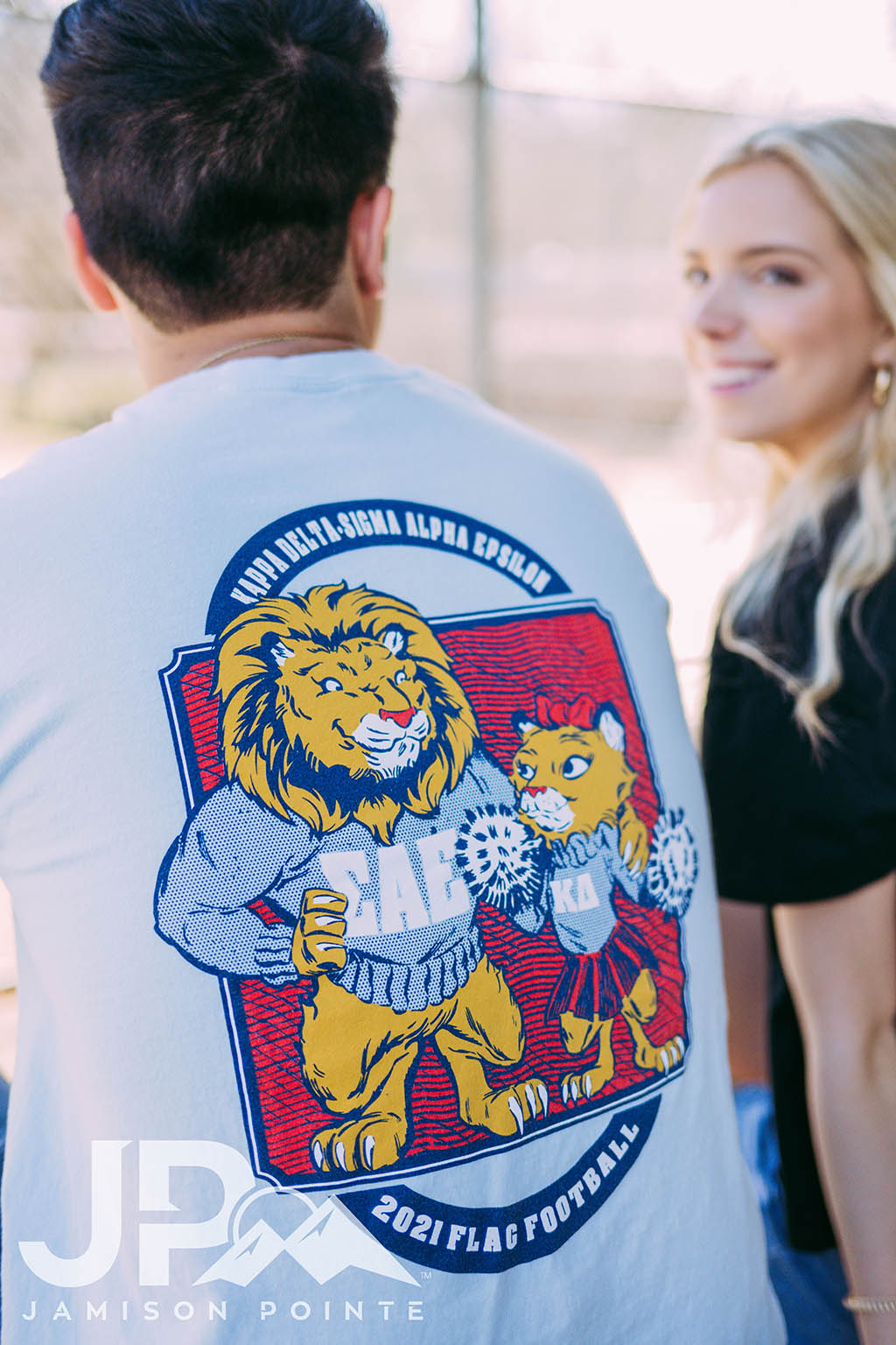 Sigma Alpha Epsilon Flag Football Mixer Tee