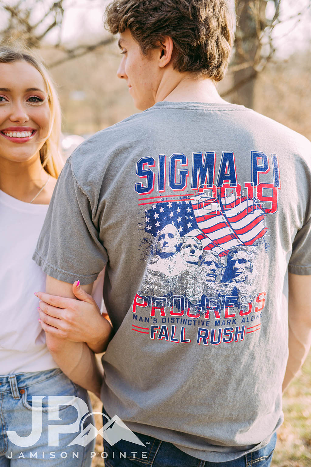 Sigma Pi Fall Rush Mount Rushmore Tee