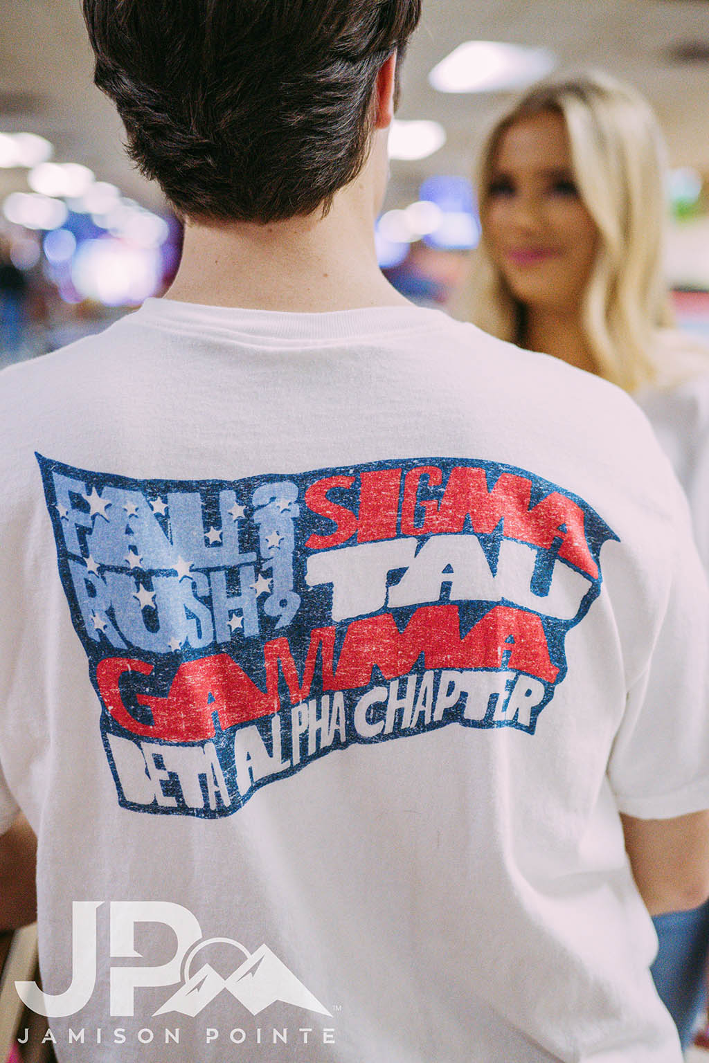 Sigma Tau Gamma Fall Rush American Flag Tee