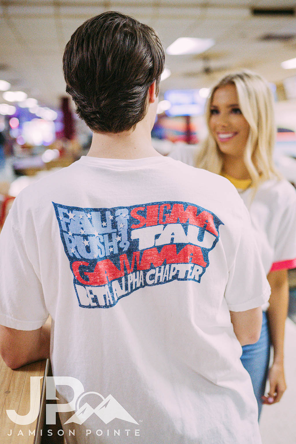 Sigma Tau Gamma Fall Rush American Flag Tee