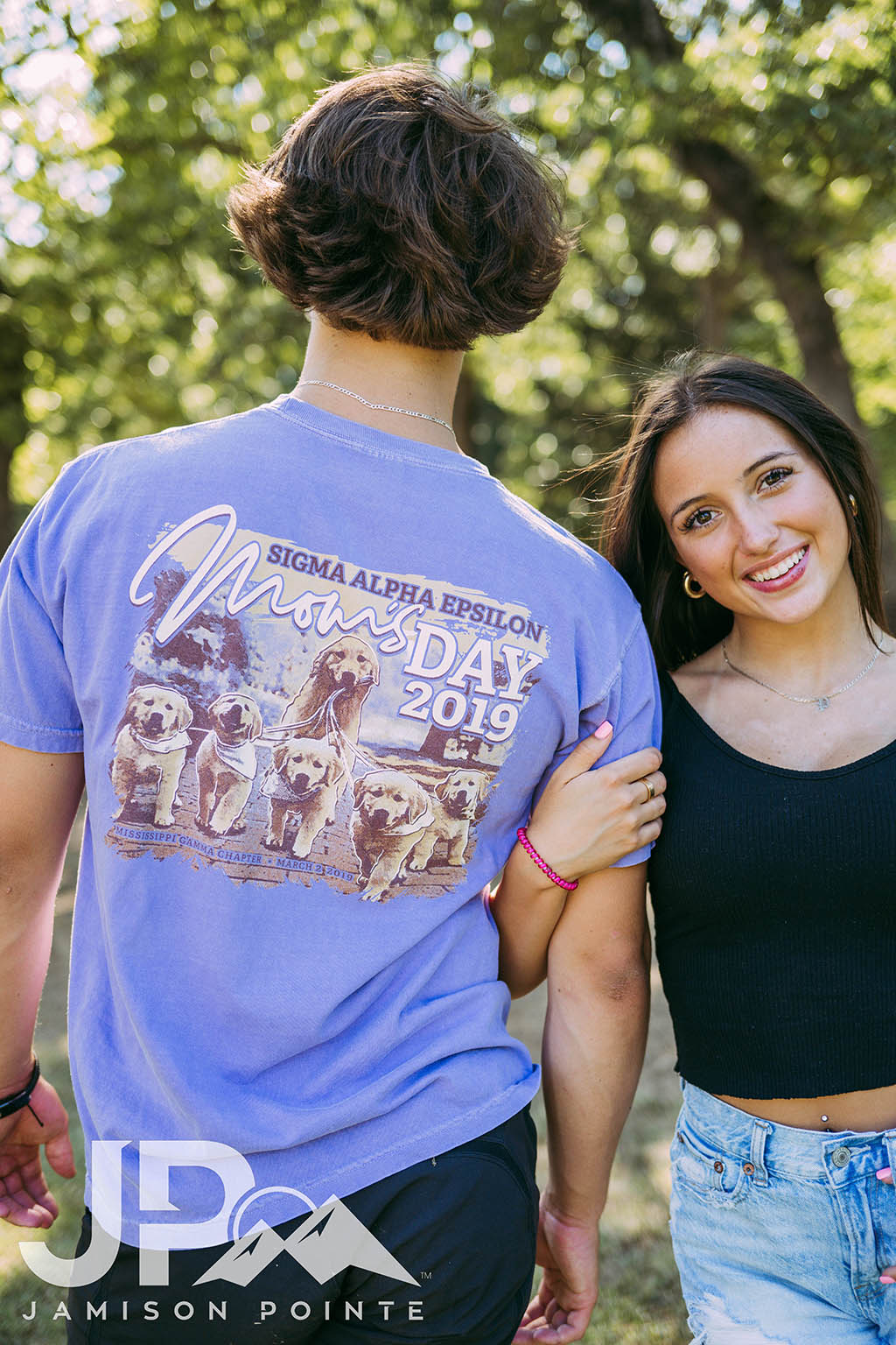 Sigma Alpha Epsilon Moms Day Puppy Tee