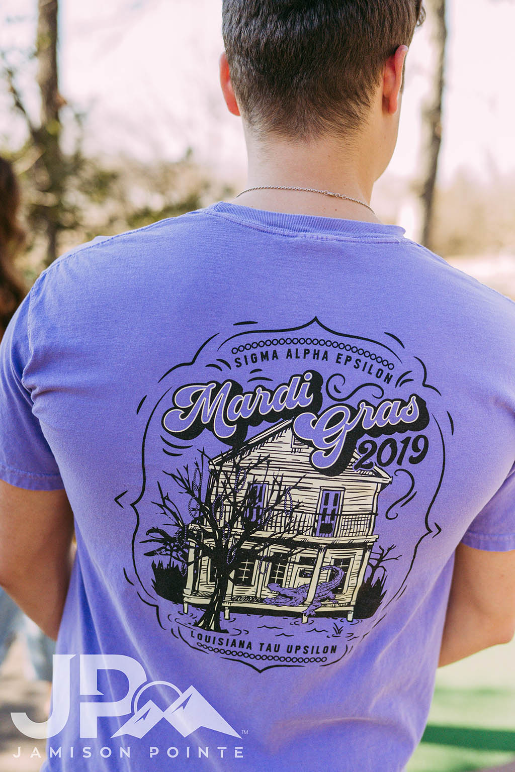 Sigma Alpha Epsilon Mardi Gras House Tee