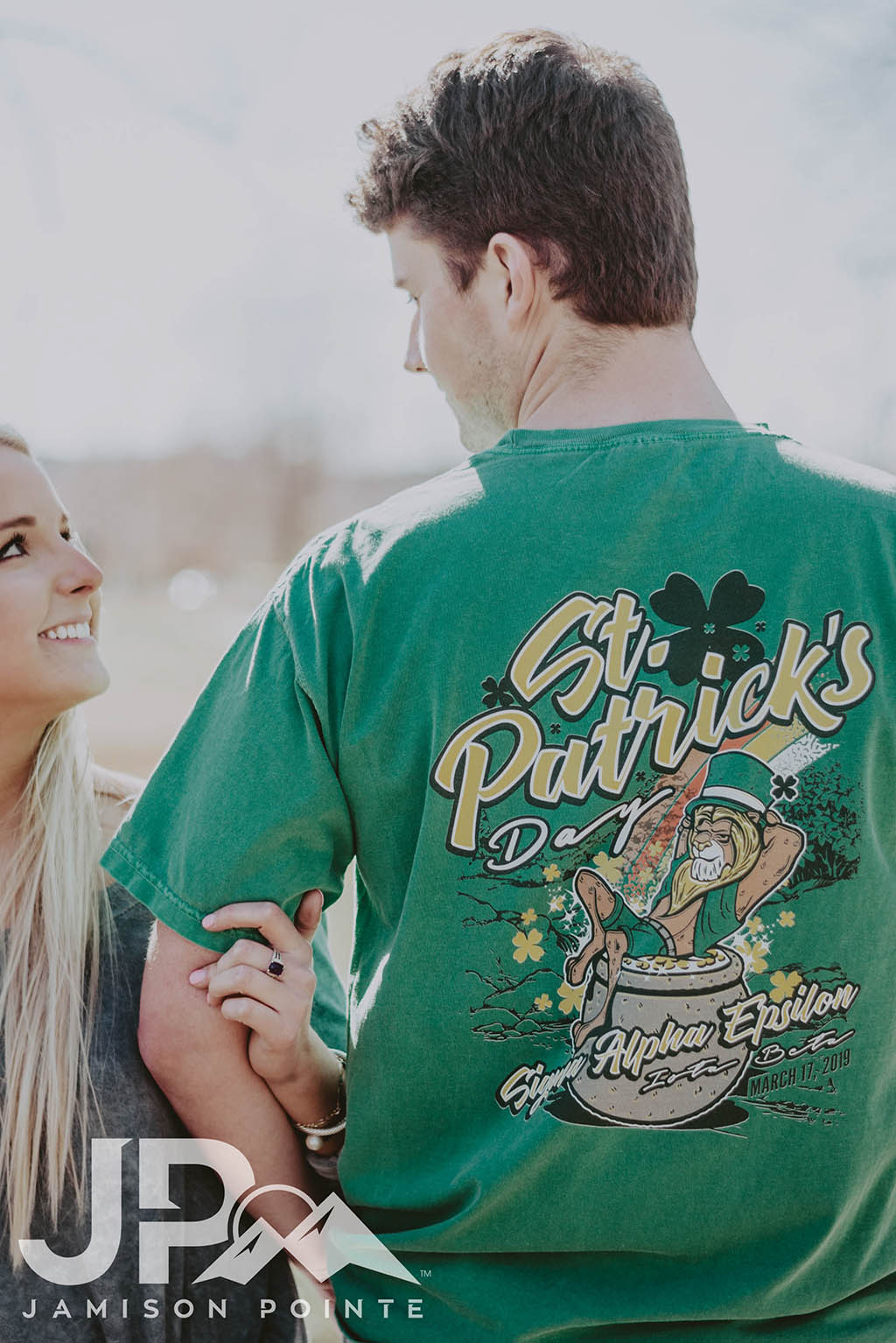 Sigma Alpha Epsilon St. Patrick&#39;s Day Pot O&#39; Gold Tee