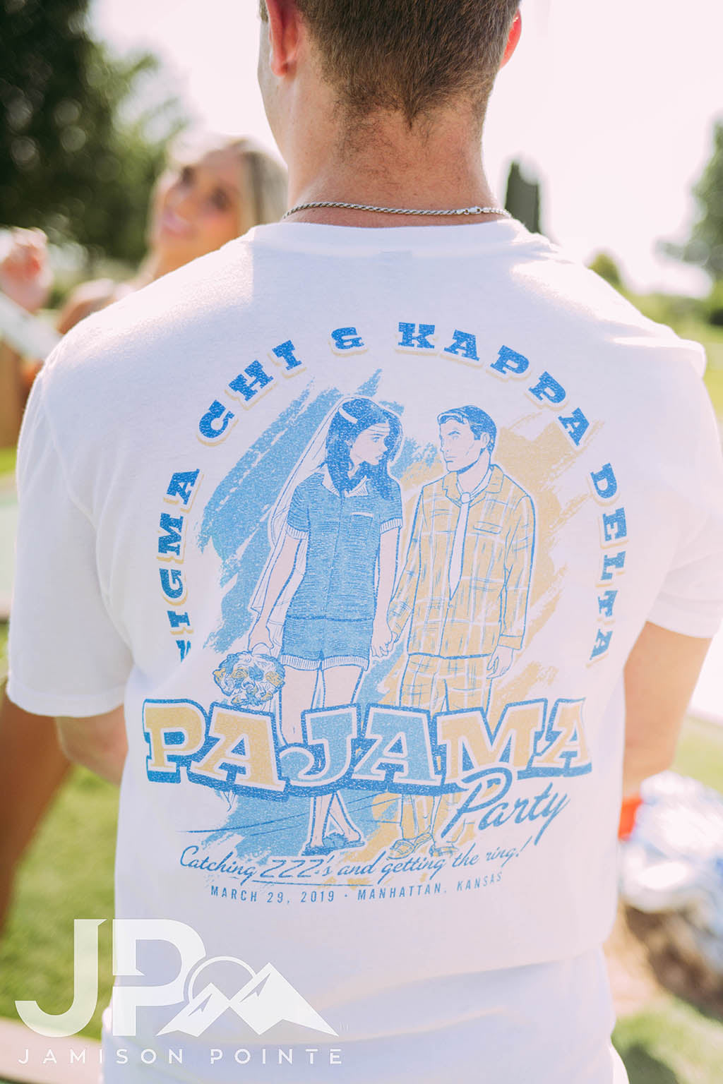 Sigma Chi Date Party Pajama Party Tee