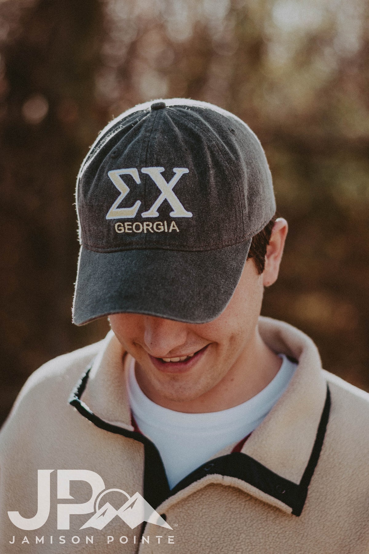 Sigma Chi PR Embroidered Letter Hat