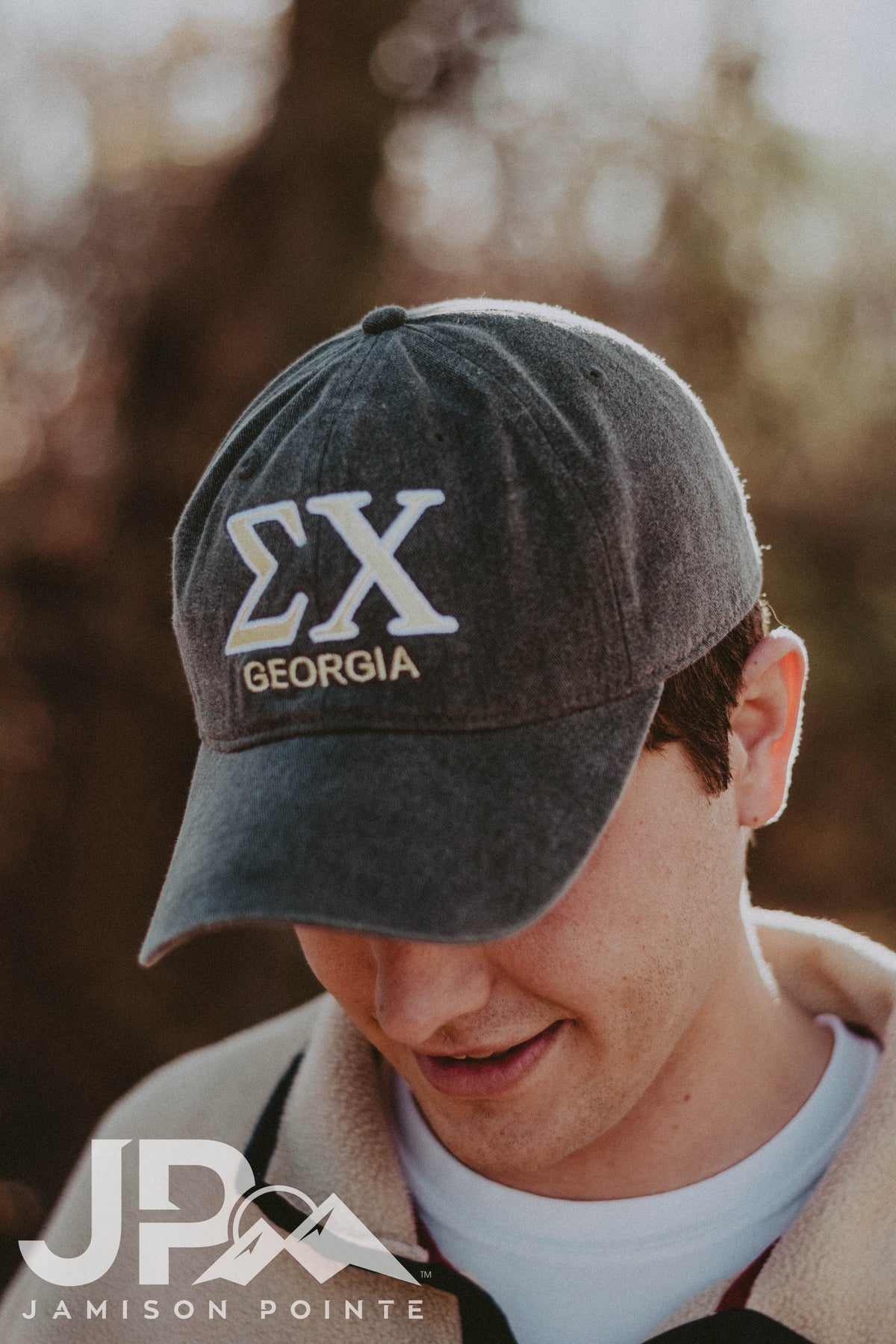 Sigma Chi PR Embroidered Letter Hat