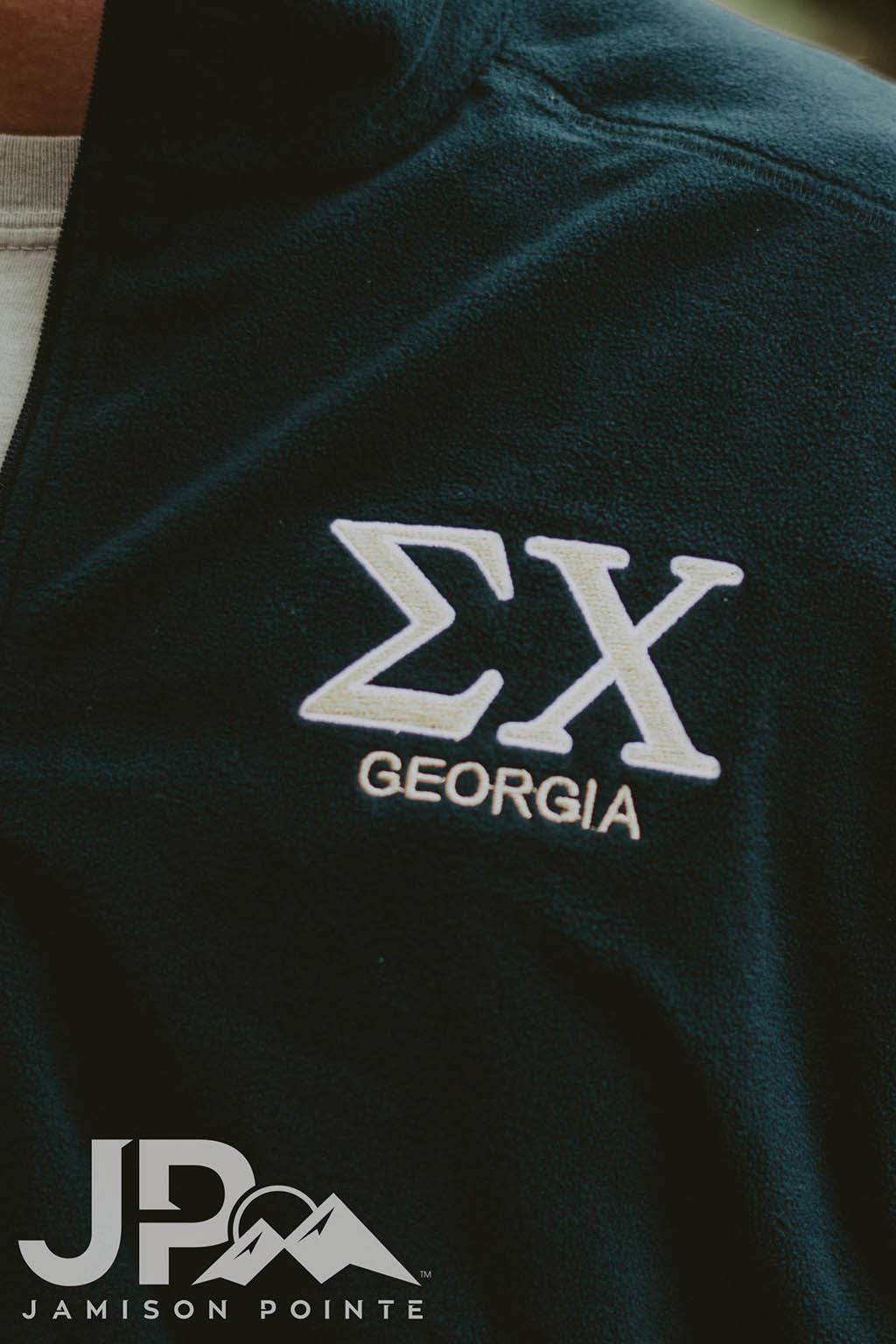 Sigma Chi PR Letters Quarter Zip Sweatshirt