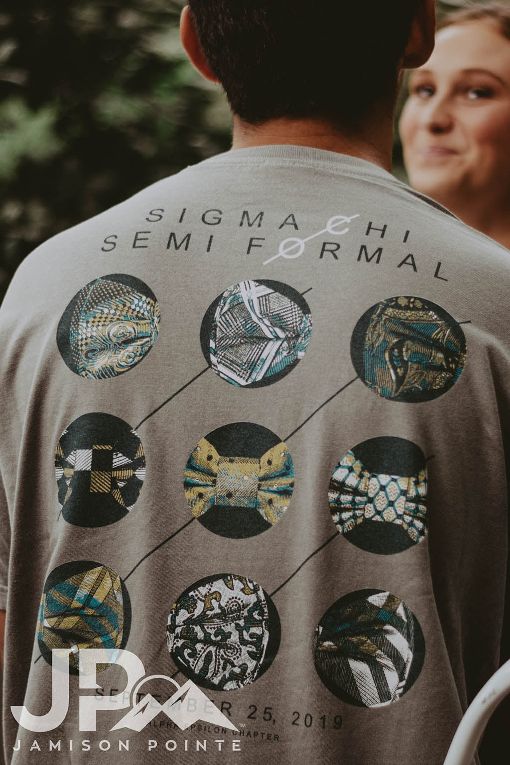 Sigma Chi Semi-Formal Bow Tie Tee