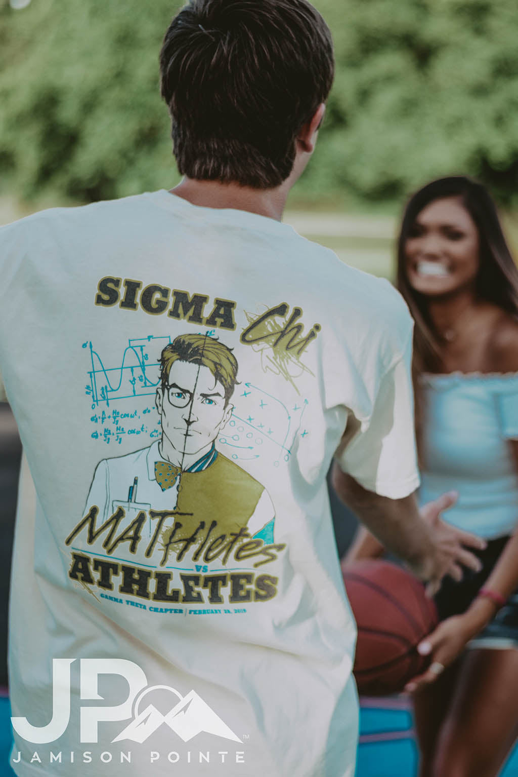 Sigma Chi Mathletes Vs. Athletes Social Tee