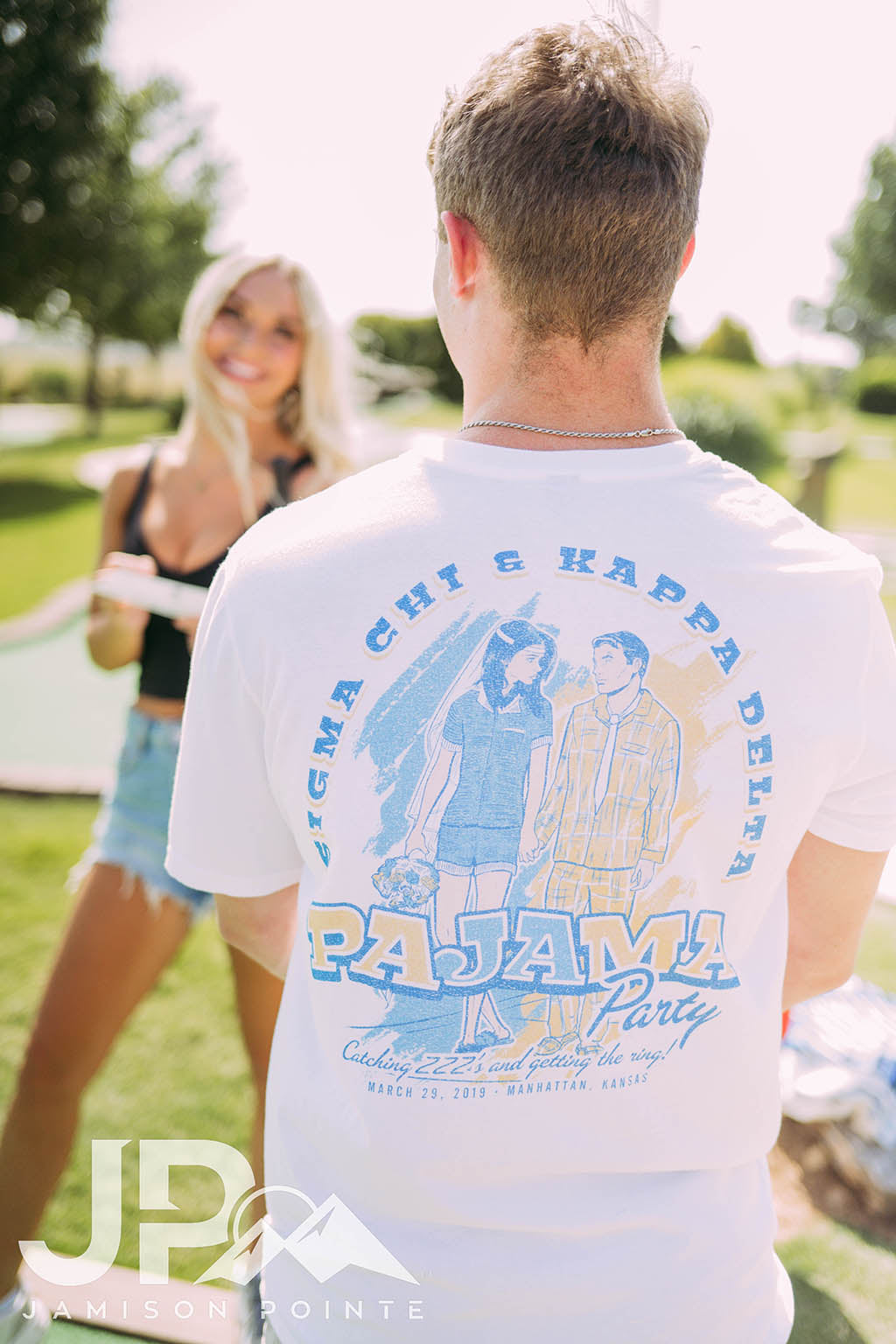 Sigma Chi Date Party Pajama Party Tee