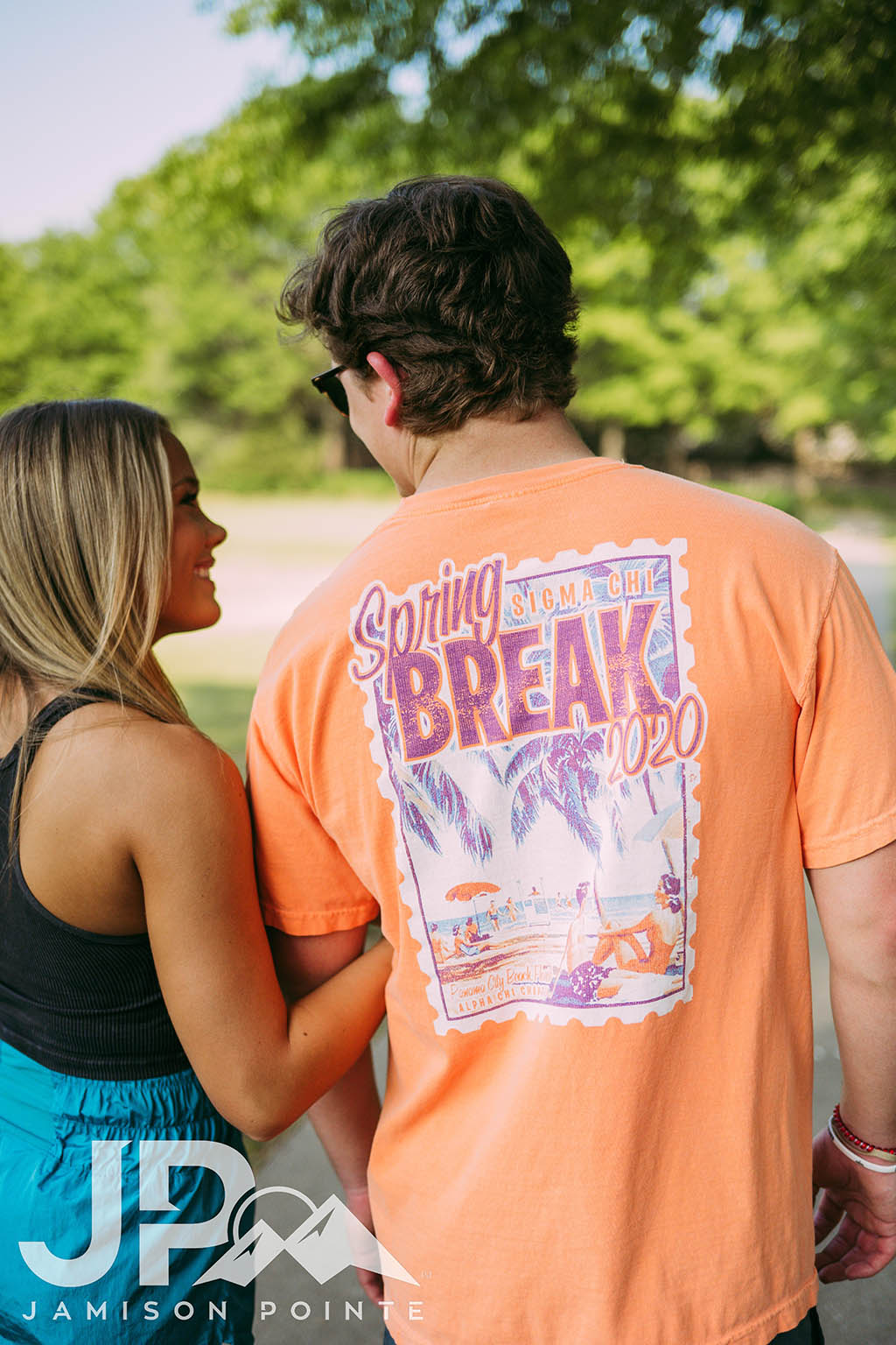 Sigma Chi Spring Break Postal Stamp Tee