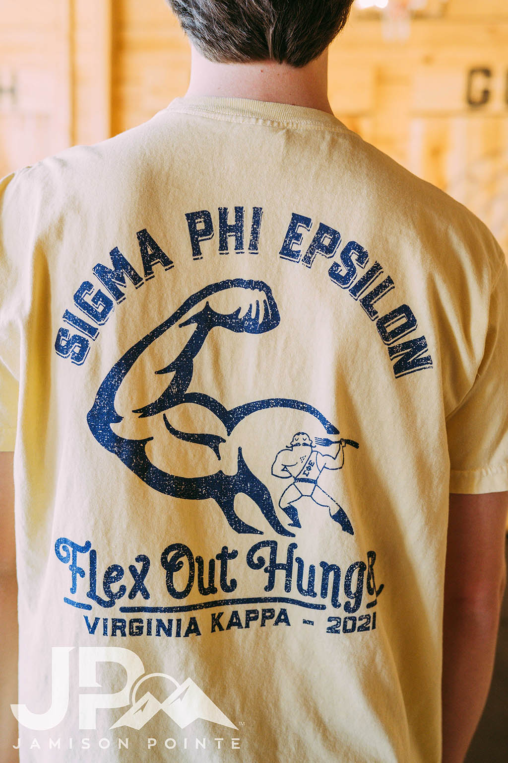 Sigma Phi Epsilon Philanthropy Flex Out Hunger Tee