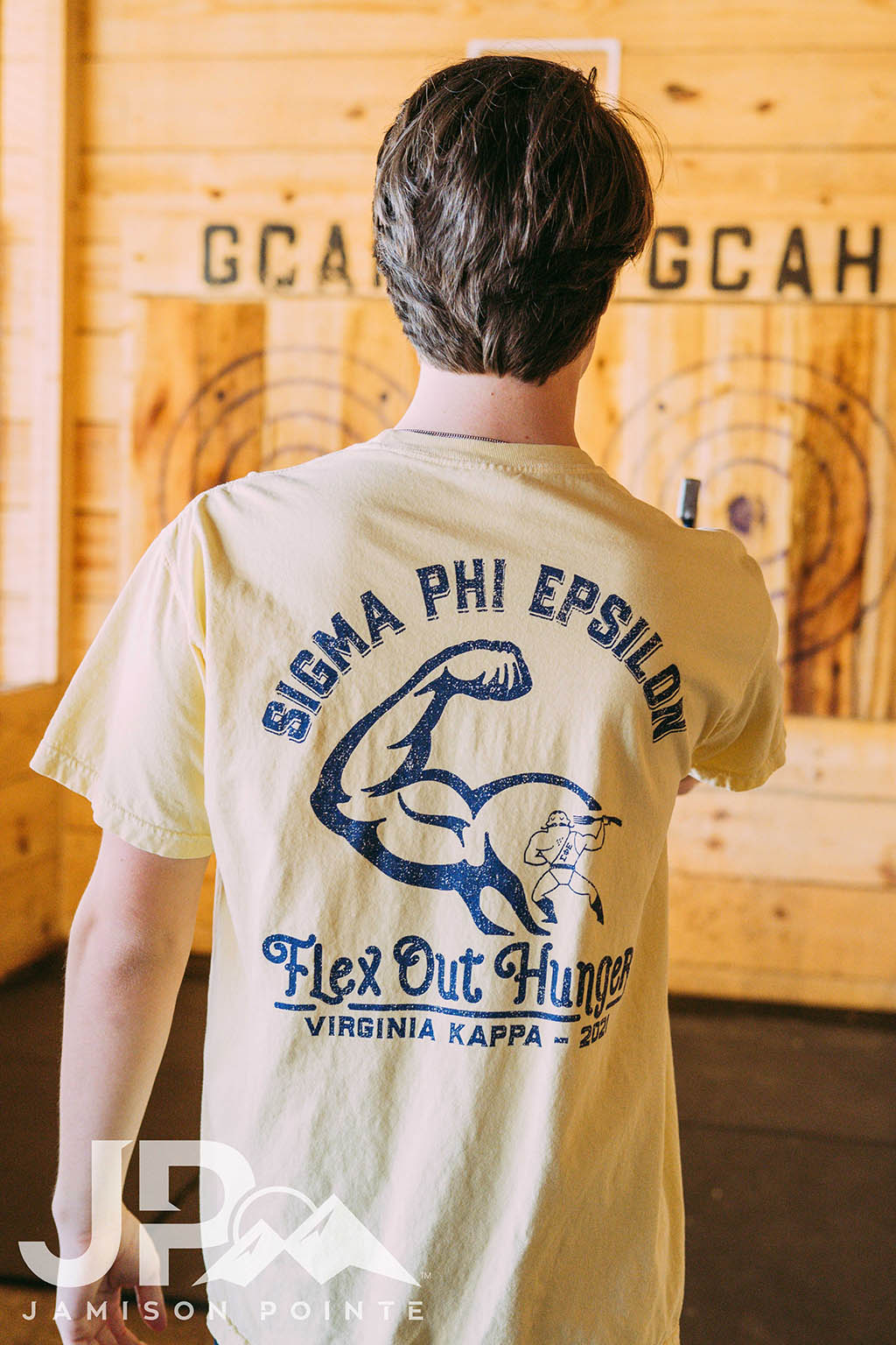 Sigma Phi Epsilon Philanthropy Flex Out Hunger Tee