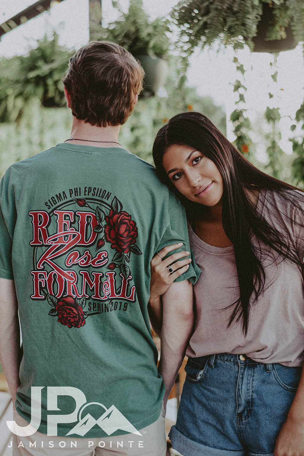 Sigma Phi Epsilon Red Rose Formal Tee