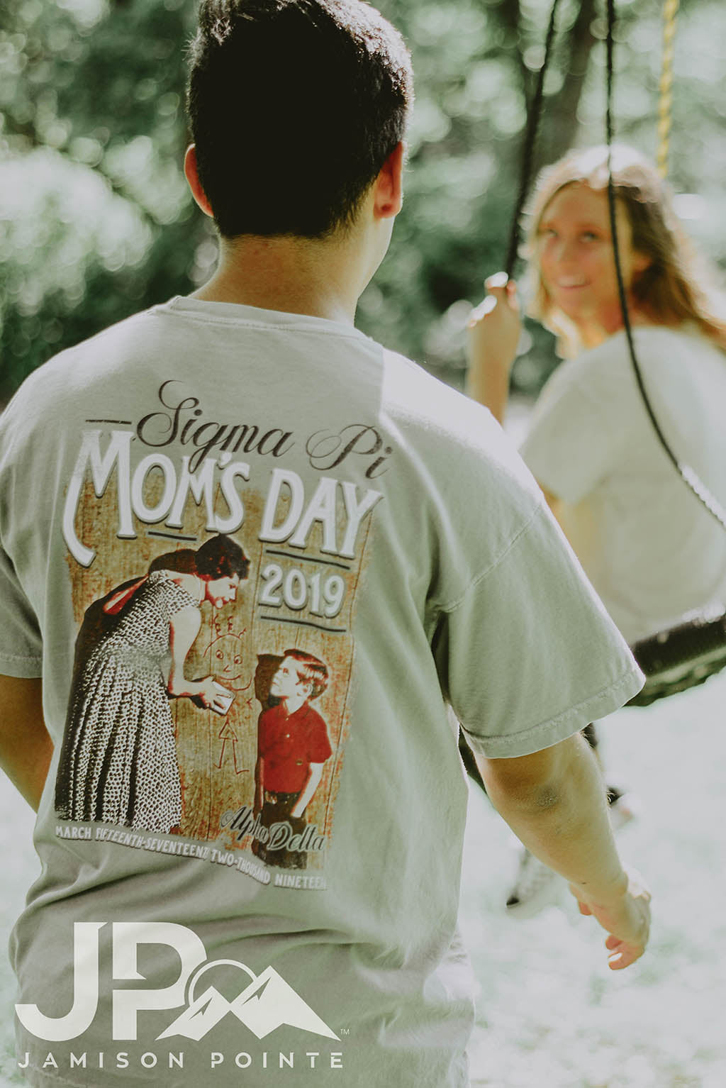 Sigma Mom Sigma Pi Moms Day Drawing Custom Fraternity Shirt | Jamison Pointe