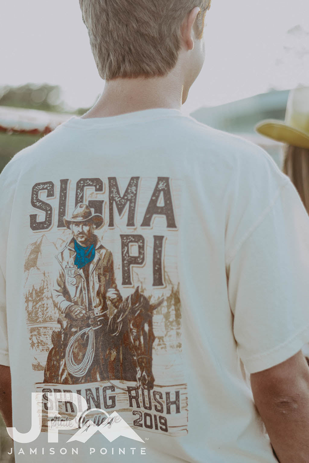 Sigma Pi Spring Rush Cowboy Tee