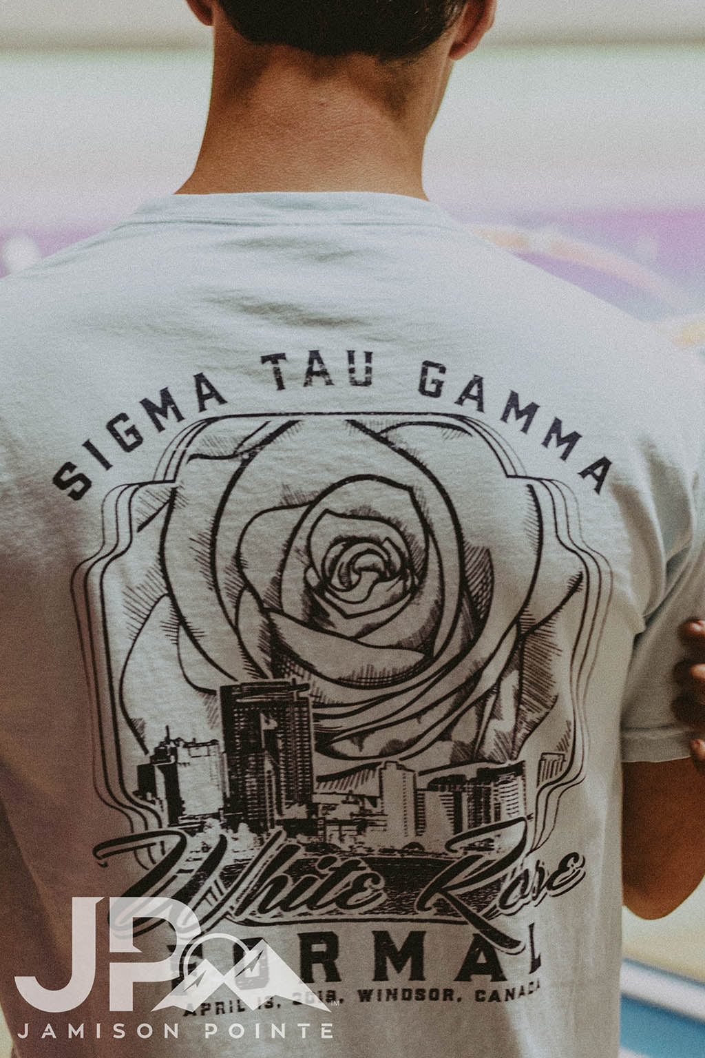 Sigma Tau Gamma White Rose Formal Tee