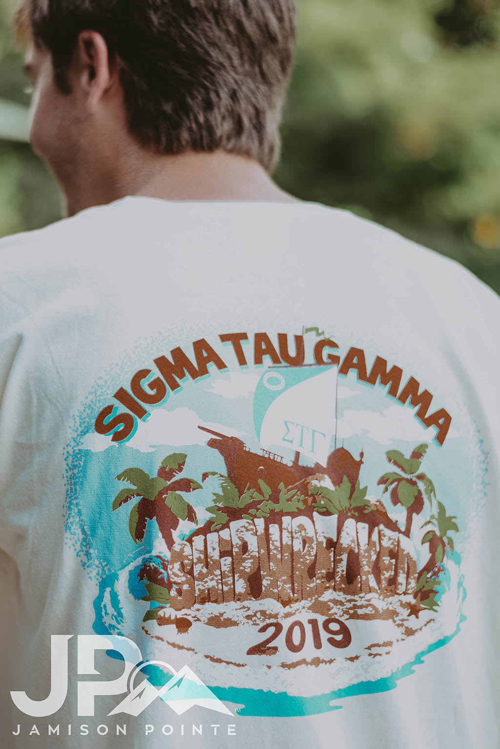 Sigma Tau Gamma Shipwrecked Social Tee