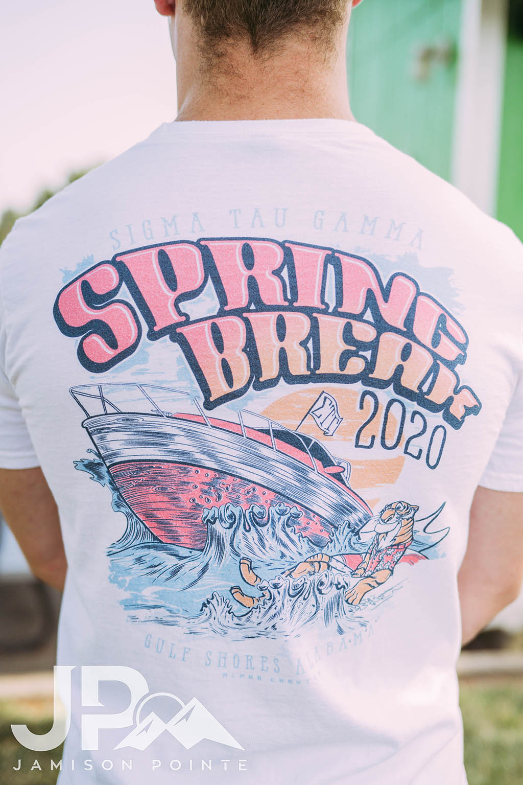 Sigma Tau Gamma Spring Break Boat Shirt