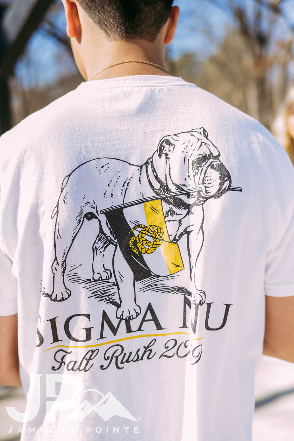 Sigma Nu Fall Rush Bulldog Tee