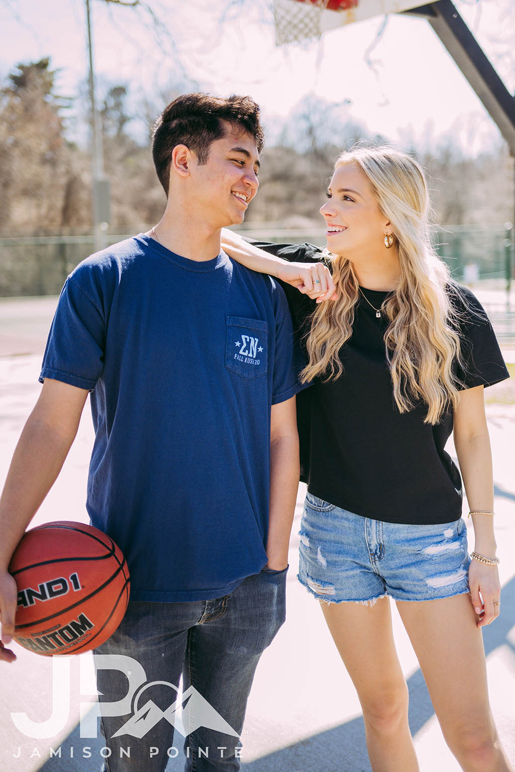 Sigma Nu Fall Rush Basketball Tee