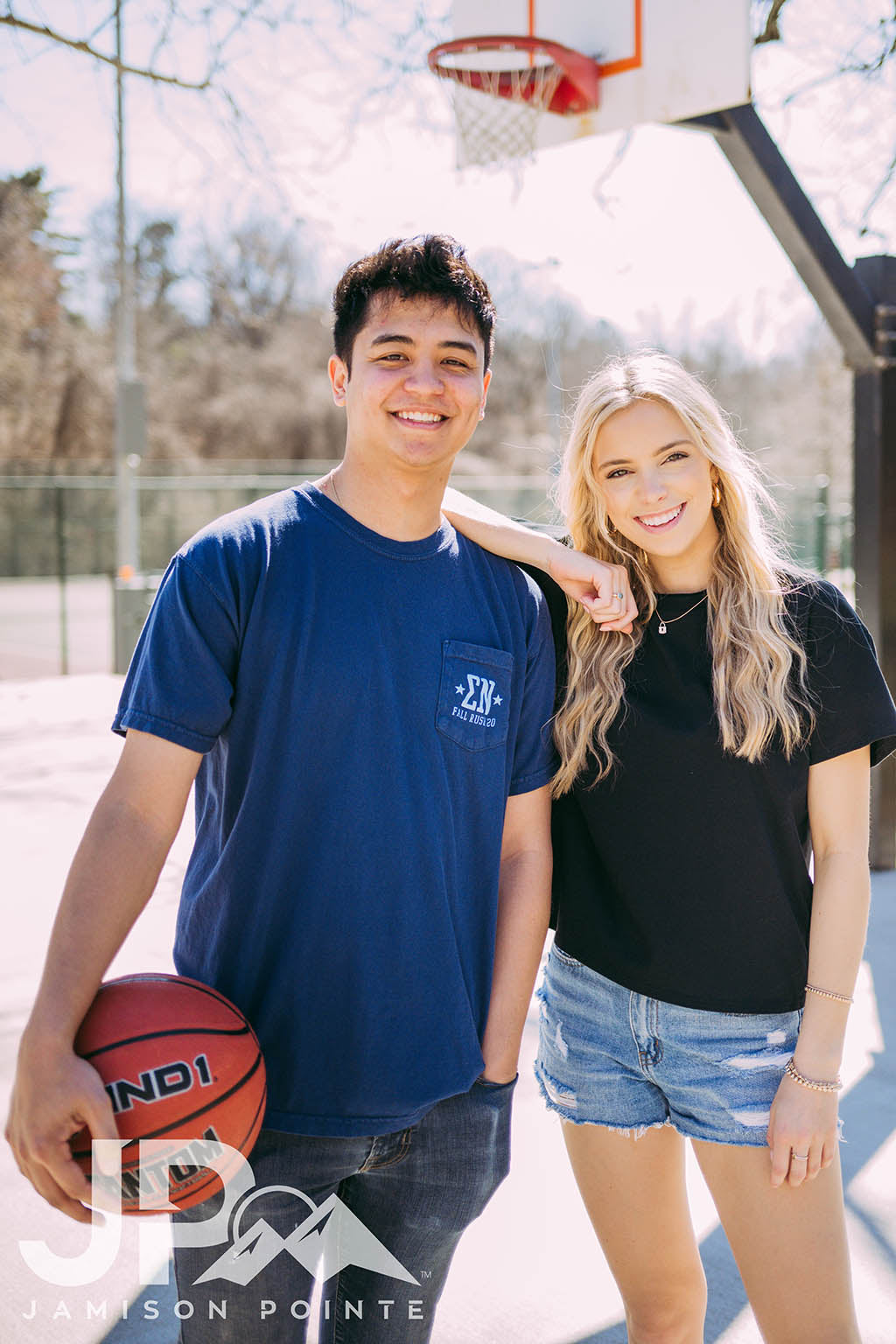 Sigma Nu Fall Rush Basketball Tee