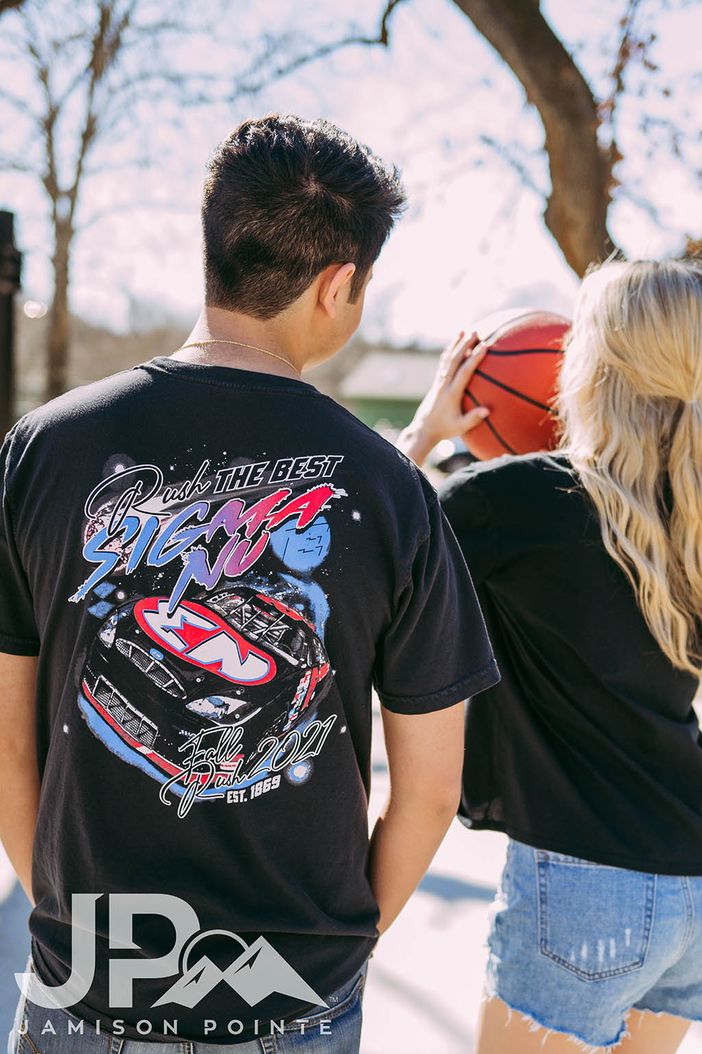 Sigma Nu Fall Rush Nascar Tee