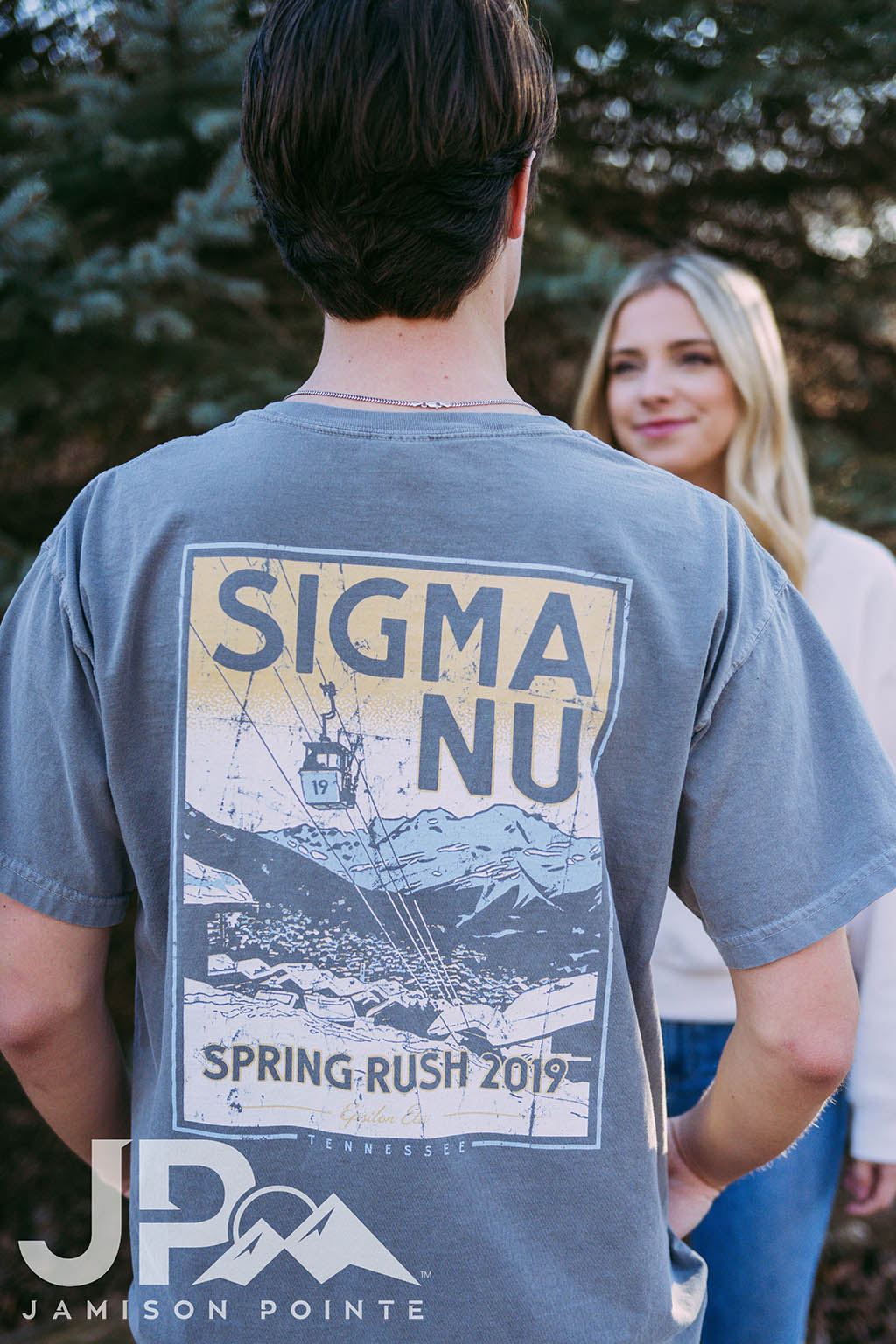 Sigma Nu Spring Rush Ski Lift Tee