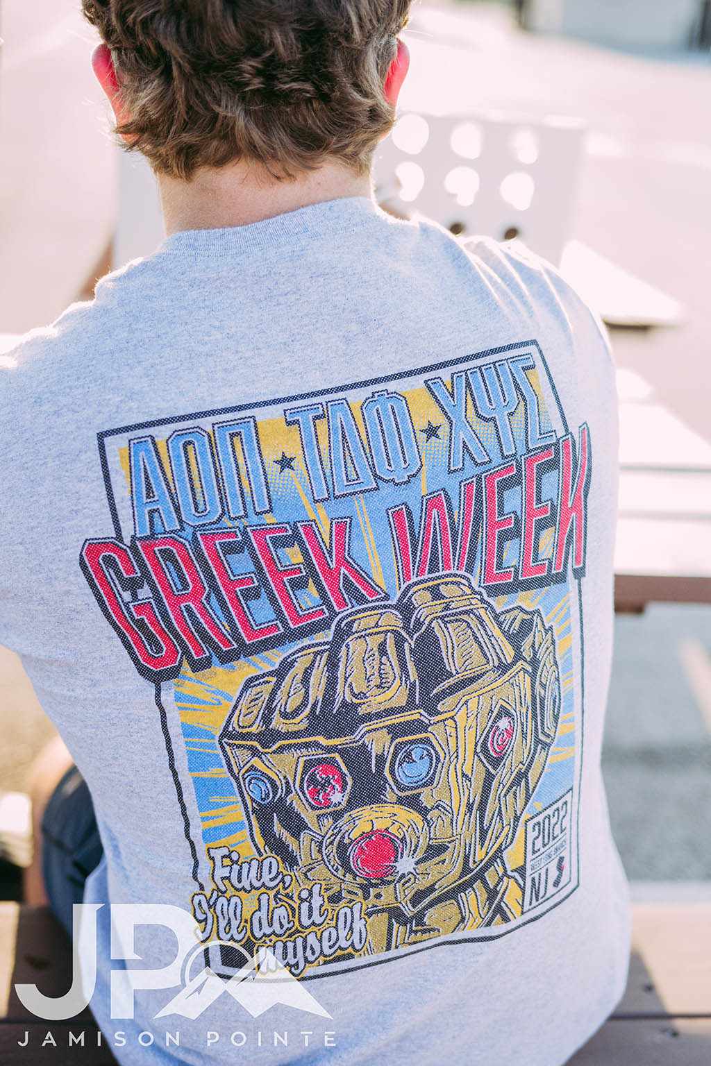 Tau Delta Phi Greek Week Thanos Tee