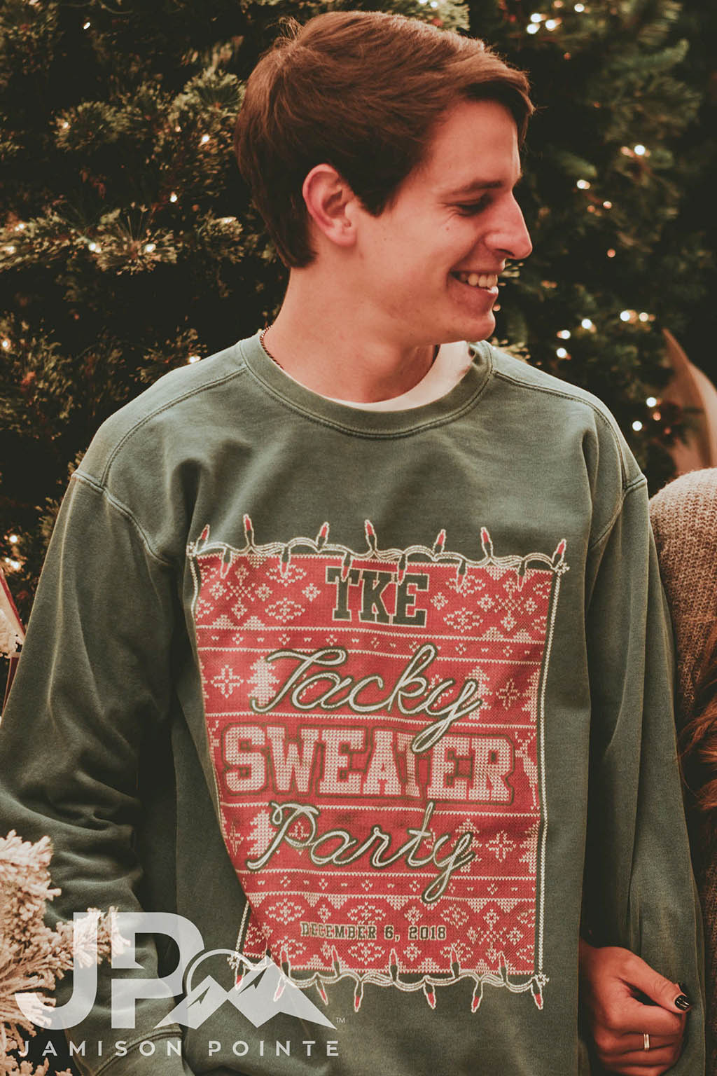 Tau Kappa Epsilon Tacky Christmas Sweater Party Sweatshirt