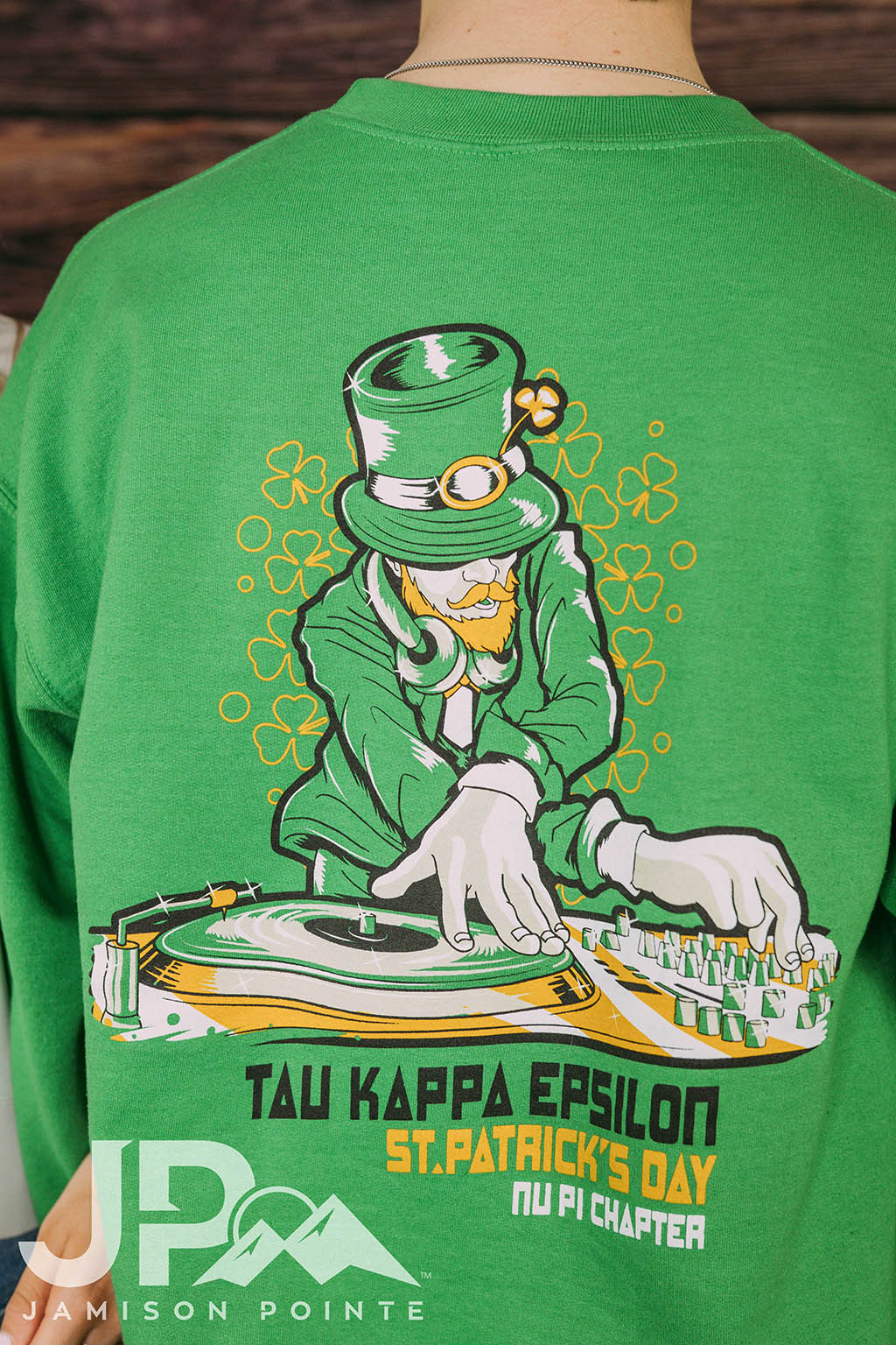 Tau Kappa Epsilon St. Patricks Day DJ Sweatshirt