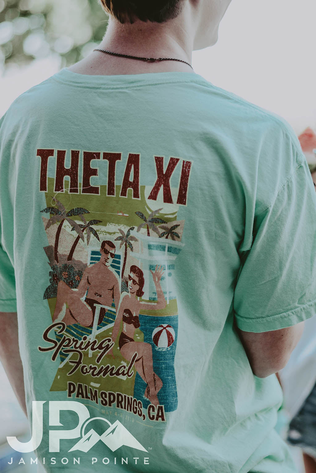 Theta Xi Spring Formal Palm Springs Tee