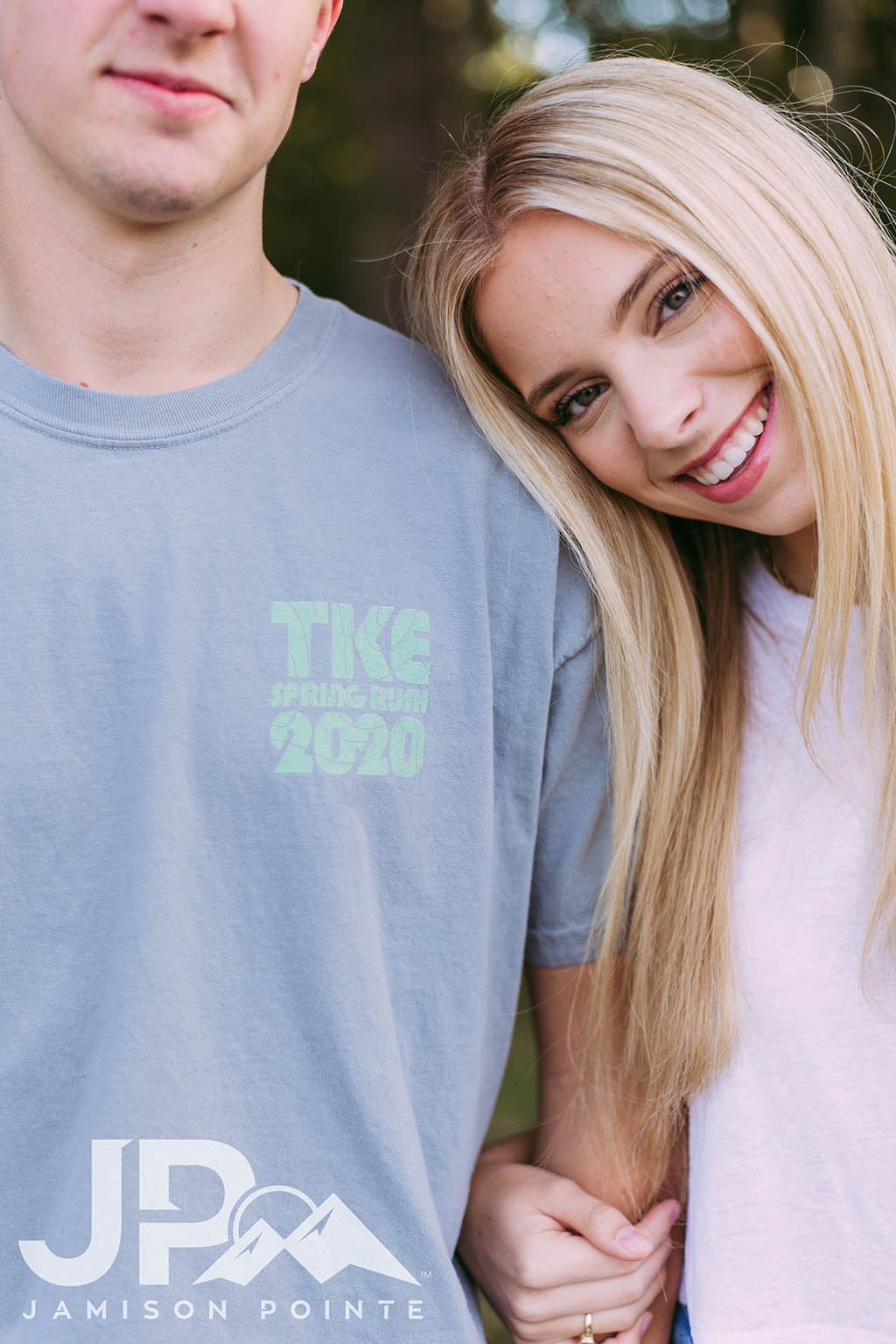 Tau Kappa Epsilon Spring Rush Abstract Mountain Tee